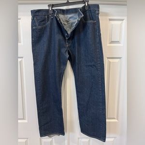 Levi’s 501, Size: 40x30, Clean Rigid - Dark Wash - Non Stretch